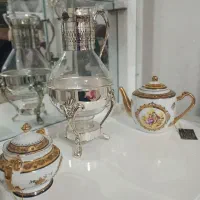 ست قوری وقندان لیلی ومجنون وقهوه خوری