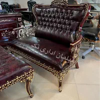 مبلمان اداری میزومبل لاکچری آنتیک مدیریت چوبی|مبلمان اداری|چهاردانگه (تهران), |دیوار