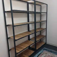 قفسه|کتابخانه، شلف، قفسه‌های دیواری|شیراز, شهرک فرهنگیان|دیوار