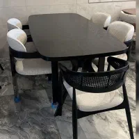 میز غذا خوری همراه با صندلی       اقساط بلند مدت