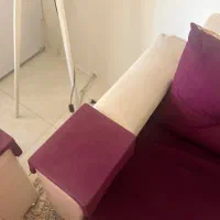 مبل۷نفره بدنه پایه ها سالم و بدون پارگی و شکستگی|مبلمان خانگی و میز عسلی|مشهد, ارمغان|دیوار