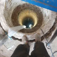 چاه کنی فوری ۱۵سال سابقه کاردارم