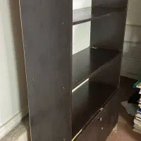 کتابخانه چوبی|کتابخانه، شلف، قفسه‌های دیواری|نیشابور, شهرک فرهنگیان|دیوار