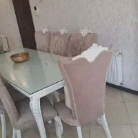 ناهار خوری ۸ نفره|میز و صندلی غذاخوری|کرج, حسین‌آباد|دیوار