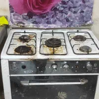 اجاق گاز پنج شعله طرح فر