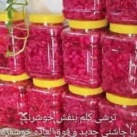 انواع ترشی و محصولات خانگی
