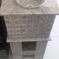 روشویی سنگی مربع ، دستشور سنگی توکار|لوازم سرویس بهداشتی|مشهد, نظام دوست|دیوار