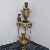 دوعدد سماور وپاسماوری تمام وسایل هاش|کلکسیون اشیاء عتیقه|مشگین شهر, |دیوار