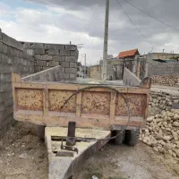تریلی  تراکتور چرخ اتوبوسی معاوضه با تریلی کوچکتر|ماشین‌آلات صنعتی|لردگان, |دیوار