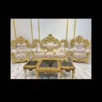 مبل سلطنتی یلدا % ۵ عدد کوسن رایگان|مبلمان خانگی و میز عسلی|کاشان, فاز ۲ ناجی آباد|دیوار