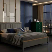 سرویس خواب مدل الیزابت(مبلمان و قصر جهیزیه الماس)|تخت و سرویس خواب|بیرجند, |دیوار