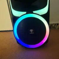 پارتی باکس چمدانی فوق حرفه ای میکرولب اسپیکر شارژی