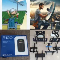 نصب و نصاب آنتن|خدمات پیشه و مهارت|قم, نیروگاه|دیوار