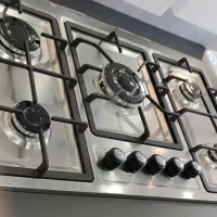 فروش گاز استیل 5 شعله با گارانتی|اجاق گاز و لوازم برقی پختوپز|ایلام, |دیوار