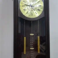 ساعت چوبی ایستاده کوارتز