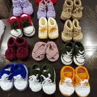 پاپوش کفش جوراب دستباف