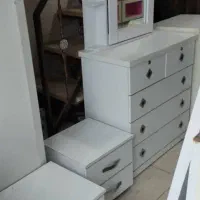 سرویس کامل تخت دونفره تمیزبه همراه تشک باهم 8800|تخت و سرویس خواب|لنگرود, |دیوار