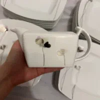 سرویس چینی ۱۲ نفره|ظروف سرو و پذیرایی|زنجان, |دیوار