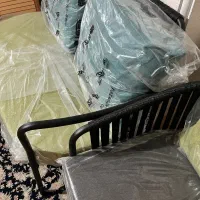 مبلمان ۴ نفره فلزی و بسیار شیک|مبلمان خانگی و میز عسلی|رشت, گلسار|دیوار