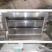 کباب پز تابشی گاز مشعل دار