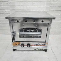 تنور گازی فر گازی شعله آسان ساج دار ورق ضخیم فرگاز