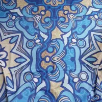 پرده حریر با والان کرم قهوه ای و سایر لوازم|پرده، رانر، رومیزی|تهران, سید خندان (جلفا)|دیوار