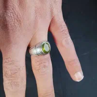 انگشتر کهنه زبرجد عتیقه