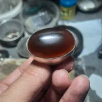 انگشتر عقیق جزع یمنی