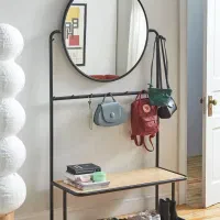 آینه قدی جاکفشی سالنی فروشگاهی استند جالباسی