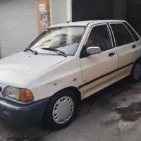 پراید ۸۶ سفید چند لکه رنگ