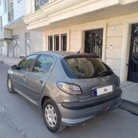 206 مدل 1384 شاسی سالم