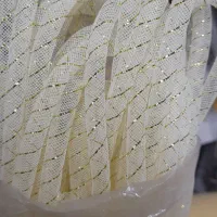 تور لوله ای نوار گرند  و توردبی زری دار