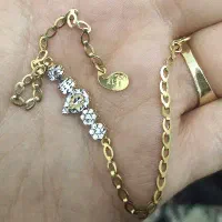 دستبند طلا مستعمر