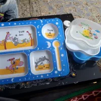 ظرف چاشت و بشقاب غذا کودک