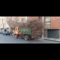 راننده خاور کمپرسی خدمات شهری