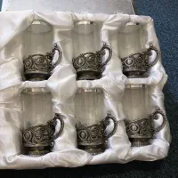 سرویس ۶ پارچه چایخوری پیوتر