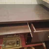 با سلام میز سالم و بدون ترک .با چوب خالص ام دی اف|میز تحریر و کامپیوتر|مشهد, فاطمیه|دیوار