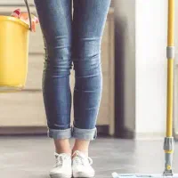 نظافت منزل.