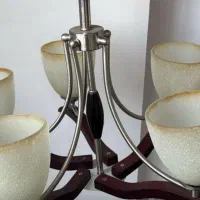 فروش لوستر ۵ شاخه بسیار تمیز و شیک