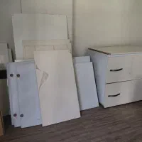 کابینت باز شده