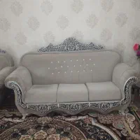 مبل ۷ نفره سالم تمیز|مبلمان خانگی و میز عسلی|محمدشهر, شهرک چمران|دیوار