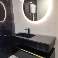 تولیدی روشویی سرامیکی وسنگی با باکس فمیزه