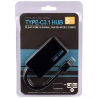 انواع هاب usb3 دارای 4 پورت تایپ سی گارانتی دار|قطعات و لوازم جانبی رایانه|سبزوار, قاضی زاد|دیوار