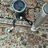 چوب و چرخ ماهیگیری قوی|ماهیگیری|قم, زاویه|دیوار