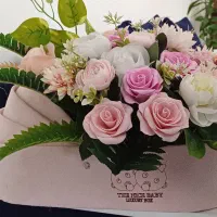 سبد گل مصنوعی تولد