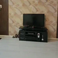 میز tv مشکی سالم و کشو دار