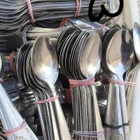 قاشق وچنگال تعداد بالا.|ظروف سرو و پذیرایی|مشهد, پروین اعتصامی|دیوار