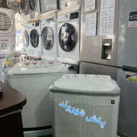 لباسشویی دوقلو 7/9/15 کیلو سیلور اکسلنت پاکشوما|ماشین لباسشویی و خشک‌کن لباس|مشهد, طلاب|دیوار