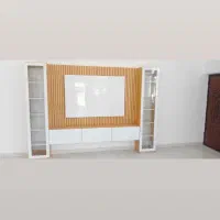 کابینت وکمددیواری|کتابخانه، شلف، قفسه‌های دیواری|ورامین, خیر آباد|دیوار