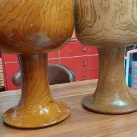 تمبک شیرانی چوب زبون گنجشک|سازهای سنتی|اصفهان, باغ نگاره|دیوار